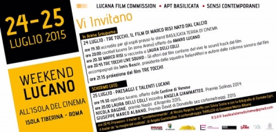 24 e 25 Luglio un weekend di Cinema lucano a Roma