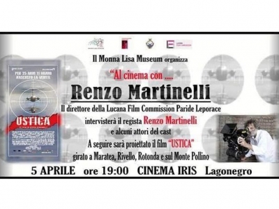 Nelle sale il film Ustica di Martinelli sostenuto dal #bandoallacrisi. Il 5 e il 6 aprile doppio appuntamento con il regista a Lagonegro.