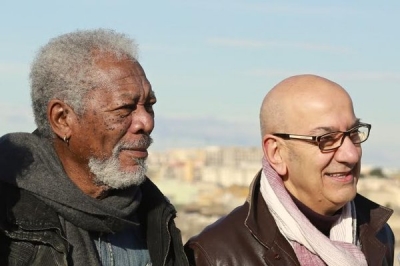 Morgan Freeman a Matera per Ben Hur