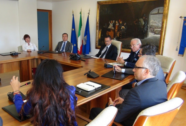 Pittella incontra il console commerciale cinese Li Bin