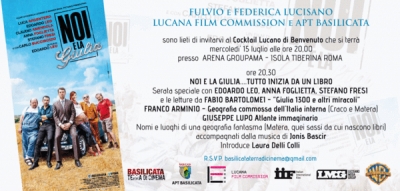 Noi e la giulia, la Basilicata ed una serata di letture di musica in musica sotto il cielo di Roma